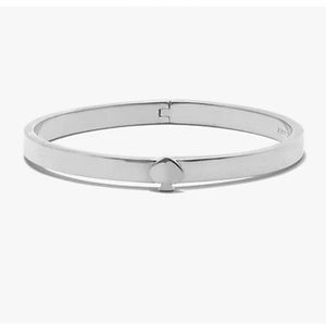 Kate Spade heritage spade thin metal button bangle